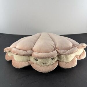 Mon Ami Pink Pearl Oyster Decor Plush 14x12 Soft Plush